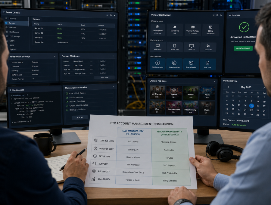 Self-Managed vs. Vendor IPTV Accounts.png Self-Managed vs. Vendor IPTV Accounts.png